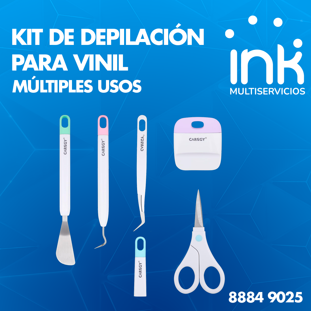 Kit de Depilación para Vinil - Múltiples Usos (Caregy)