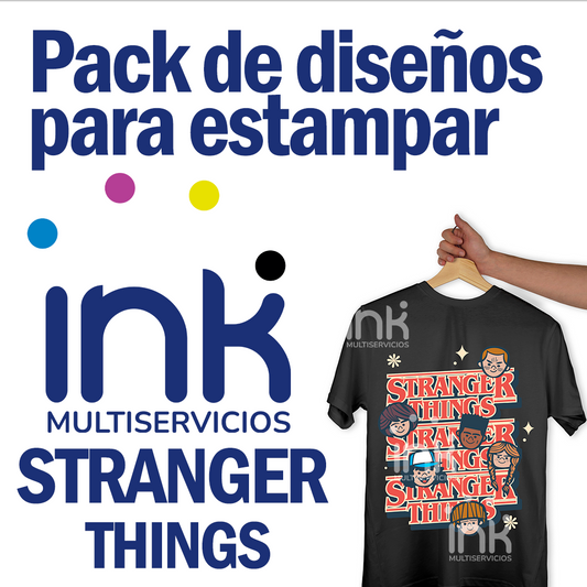 PACK COMPLETO STRANGER THINGS