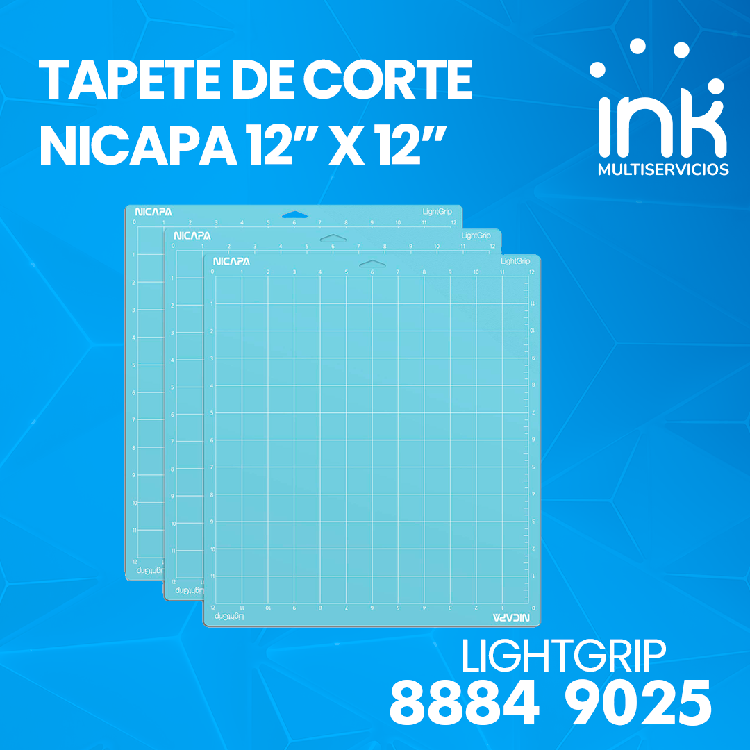 Tapete de corte Nicapa LightGrip 12x12"